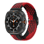 Bracelet de montre tressé en nylon avec boucle coulissante, pour Samsung Galaxy Watch Ultra 47mm / Ultra 2025