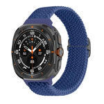 Bracelet de montre tressé en nylon avec boucle coulissante, pour Samsung Galaxy Watch Ultra 47mm / Ultra 2025