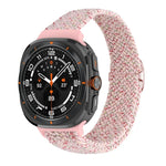 Bracelet de montre tressé en nylon avec boucle coulissante, pour Samsung Galaxy Watch Ultra 47mm / Ultra 2025