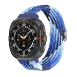 Bracelet de montre tressé en nylon avec boucle coulissante, pour Samsung Galaxy Watch Ultra 47mm / Ultra 2025