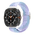 Bracelet de montre tressé en nylon avec boucle coulissante, pour Samsung Galaxy Watch Ultra 47mm / Ultra 2025