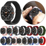 Bracelet de montre tressé en nylon avec boucle coulissante, pour Samsung Galaxy Watch Ultra 47mm / Ultra 2025