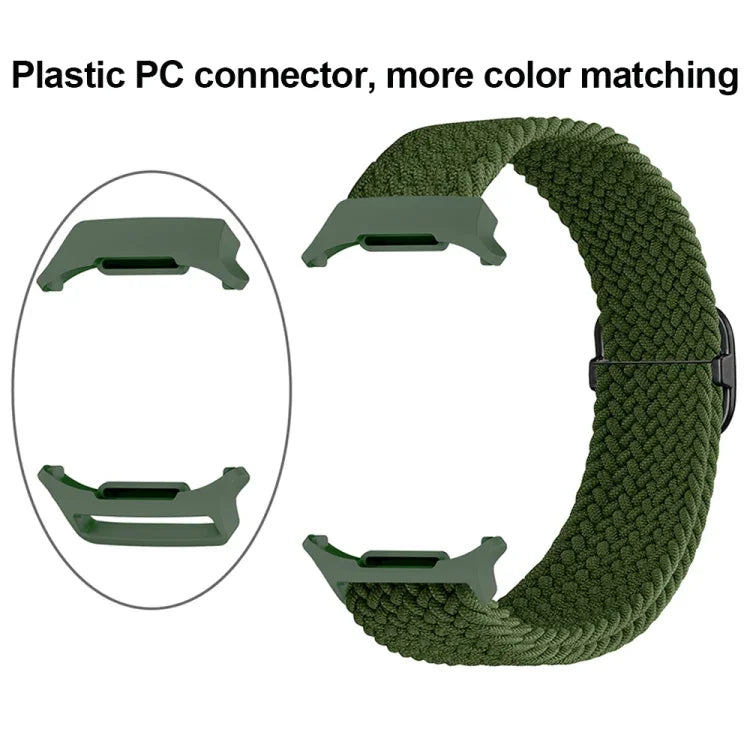 Bracelet de montre tressé en nylon avec boucle coulissante, pour Samsung Galaxy Watch Ultra 47mm / Ultra 2025