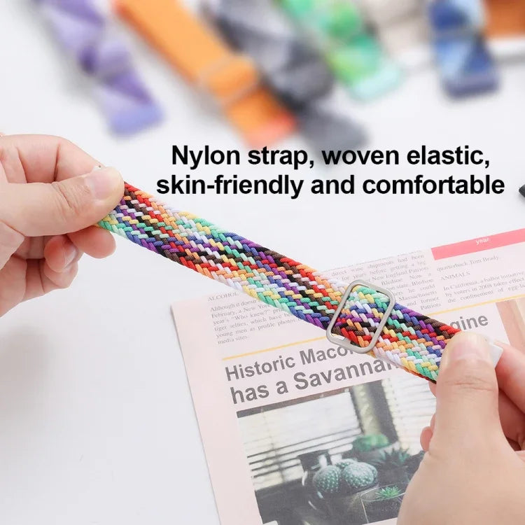 Bracelet de montre tressé en nylon avec boucle coulissante, pour Samsung Galaxy Watch Ultra 47mm / Ultra 2025