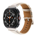 Bracelet de montre en cuir véritable, pour Samsung Galaxy Watch Ultra 47mm / Ultra 2025