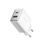 Chargeur rapide USB+USB-C / Type-C JOYROOM JR-TCF15 30W, prise EU, prise UK