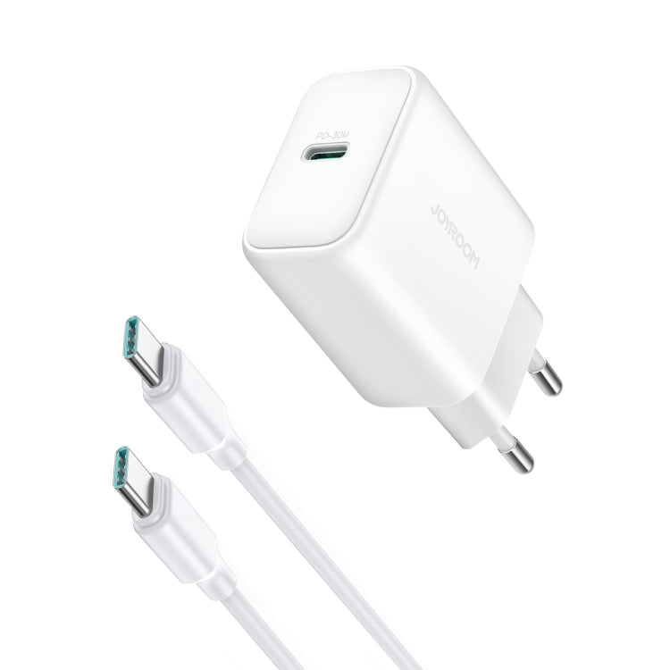 Chargeur rapide JOYROOM JR-TCF24 30W USB-C / Type-C avec ensemble de câbles, prise EU