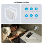 Chargeur rapide JOYROOM JR-TCF24 30W USB-C / Type-C avec ensemble de câbles, prise EU
