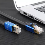 Câble réseau Ethernet LAN CAT8e en cuivre pur pour commutateur routeur informatique, 1m, 2m, 3m, 5m, 8m, 10m, 15m, 20m, 30m