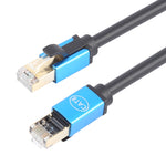 Câble réseau Ethernet LAN CAT8e en cuivre pur pour commutateur routeur informatique, 1m, 2m, 3m, 5m, 8m, 10m, 15m, 20m, 30m