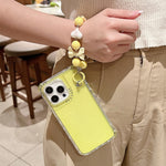 TPU + PC + Glitter Sequins Full Coverage Phone Case with Bracelet, For iPhone XR, For iPhone XS Max, For iPhone 6 Plus / 7 Plus / 8 Plus