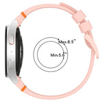 Official Solid Color Stitched Silicone Watch Band, For Samsung Galaxy Watch 7 40 / 44mm