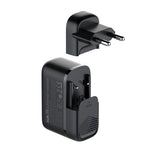 Chargeur port USB + double Type-C LDNIO Q366 65W avec câble de données USB-C / Type-C vers USB-C / Type-C 1m, prise EU, prise UK, prise US