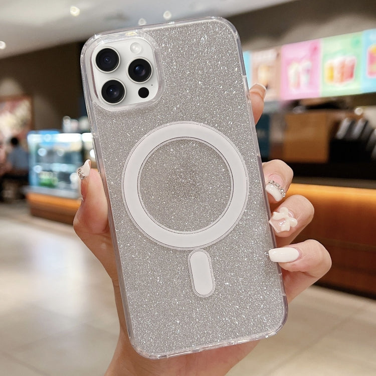 Coque de téléphone MagSafe transparente en acrylique pailleté, pour iPhone 15 Pro Max, pour iPhone 15 Pro, pour iPhone 15 Plus, pour iPhone 15, pour iPhone 14 Plus, pour iPhone 14, pour iPhone 14 Pro, pour iPhone 14 Pro Max, pour iPhone 13 Pro Max