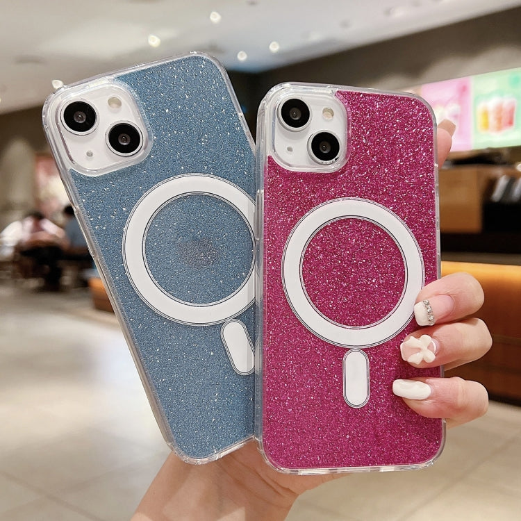 Coque de téléphone MagSafe pailletée transparente en acrylique, Pour iPhone XS Max, Pour iPhone 8 Plus / 7 Plus