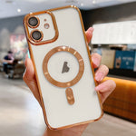 Coque de téléphone MagSafe galvanisée, Pour iPhone 11, Pour iPhone 11 Pro