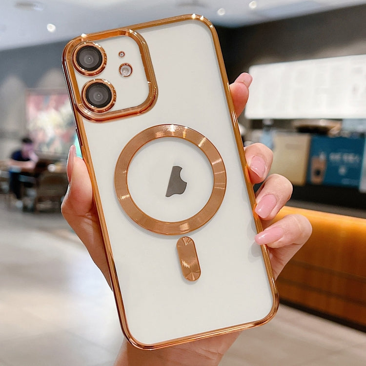 Coque de téléphone MagSafe galvanisée, Pour iPhone 11, Pour iPhone 11 Pro