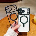 Coque de téléphone MagSafe galvanisée, Pour iPhone 15, Pour iPhone 14 Plus, Pour iPhone 14, Pour iPhone 14 Pro, Pour iPhone 14 Pro Max, Pour iPhone 13 Pro Max