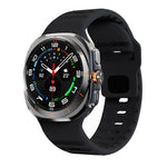 Bracelet de montre en silicone à boucle inversée avec texture vague, pour Samsung Galaxy Watch Ultra 47mm / Ultra 2025