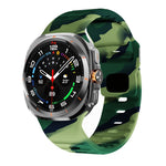 Bracelet de montre en silicone à boucle inversée avec texture vague, pour Samsung Galaxy Watch Ultra 47mm / Ultra 2025