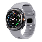 Bracelet de montre en silicone à boucle inversée avec texture vague, pour Samsung Galaxy Watch Ultra 47mm / Ultra 2025