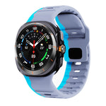 Bracelet de montre en silicone à boucle inversée avec texture vague, pour Samsung Galaxy Watch Ultra 47mm / Ultra 2025