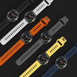 Bracelet de montre en silicone à boucle inversée avec texture vague, pour Samsung Galaxy Watch Ultra 47mm / Ultra 2025