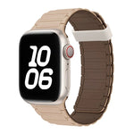 Bracelet de montre magnétique en silicone à trois billes, pour Apple Watch Series 5 44 mm