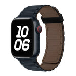Bracelet de montre magnétique en silicone à trois billes, pour Apple Watch Series 5 44 mm