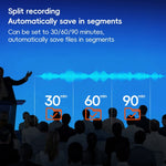 Enregistreur vocal intelligent S7 HD avec écran couleur et réduction de bruit, S7