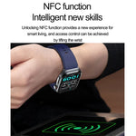 ET585 2.04 inch Nylon Strap IP68 Waterproof Smart Watch, Support ECG / Blood Composition Measurement