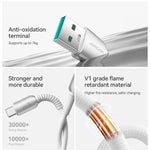 Câble de données de charge rapide série Cutting-Edge JOYROOM S-A51 3A, longueur : 1,2m, câble USB-A vers Type-C, câble USB-A vers 8 broches, câble Type-C vers Type-C, câble Type-C vers 8 broches