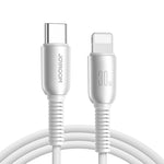 Câble de données de charge rapide série Cutting-Edge JOYROOM S-A51 3A, longueur : 1,2m, câble USB-A vers Type-C, câble USB-A vers 8 broches, câble Type-C vers Type-C, câble Type-C vers 8 broches
