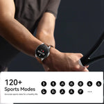 Montre connectée JOYROOM JR-FC2 Pro Classic Series, écran 1,46 pouce, compatible avec les appels Bluetooth, la fréquence cardiaque et l'oxygénation sanguine.