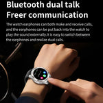 Écouteurs Bluetooth LC19 1,53 pouce 2 en 1, montre connectée étanche IP67, avec suivi du sommeil