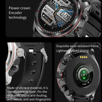 Écouteurs Bluetooth LC19 1,53 pouce 2 en 1, montre connectée étanche IP67, avec suivi du sommeil