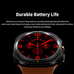 Montre connectée W7 de 1,43 pouce, étanche IP68, avec rappel d'activité et suivi du sommeil