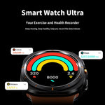 Montre connectée W7 de 1,43 pouce, étanche IP68, avec rappel d'activité et suivi du sommeil