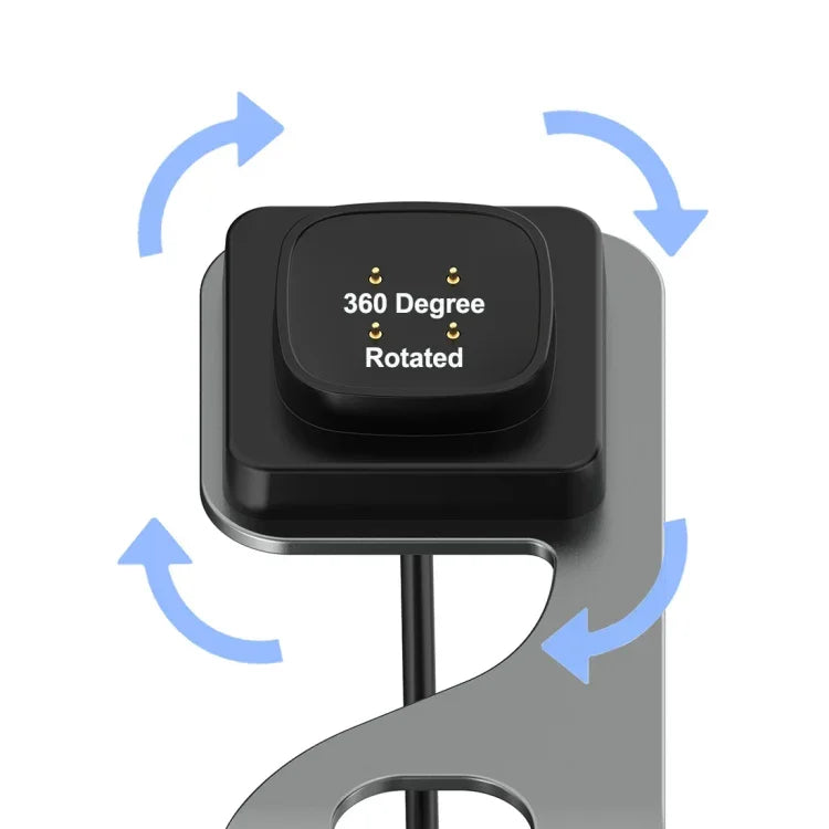 Support de chargeur de station d'accueil métallique rotatif pour montre intelligente, pour Google Pixel Watch 3 41/45 mm