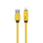 WK WDC-27i Elastic Genuine Silicone 1m 12W USB to 8 Pin Fast Charging Data Cable, WDC-27i