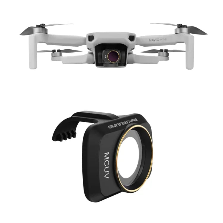 Filtre d'objectif Sunnylife MM-FI9250 pour DJI Mini 4K/Mini 2 SE/Mini SE/Mini 2/Mavic Mini, MCUV
