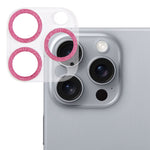 Film d'objectif d'appareil photo en verre trempé avec anneau à paillettes, pour iPhone 17, pour iPhone 16 Pro / 16 Pro Max, pour iPhone 16 / 16 Plus