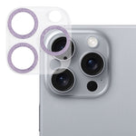 Film d'objectif d'appareil photo en verre trempé avec anneau à paillettes, pour iPhone 17, pour iPhone 16 Pro / 16 Pro Max, pour iPhone 16 / 16 Plus