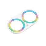 Film d'objectif d'appareil photo en verre trempé avec anneau à paillettes, pour iPhone 17, pour iPhone 16 Pro / 16 Pro Max, pour iPhone 16 / 16 Plus