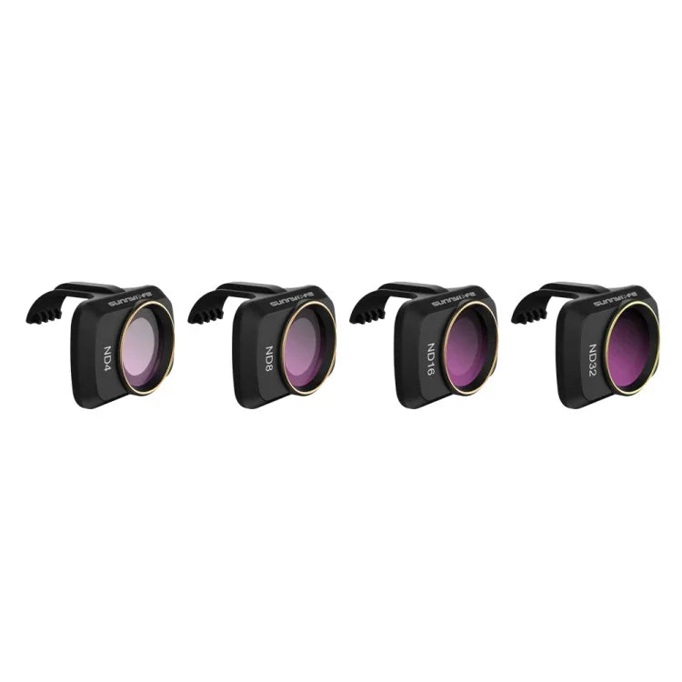 Filtres d'objectif Sunnylife MM-FI9256 pour drone DJI Mavic mini 4 en 1 (ND4+ND8+ND16+ND32)