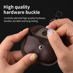 Étui de protection en cuir pour écouteurs avec crochet, pour AirPods Pro 3, pour AirPods 4