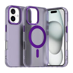 Candy Magsafe PC Hybrid TPU Phone Case, For iPhone Air, For iPhone 16 Pro Max, For iPhone 16 Pro, For iPhone 16 Plus, For iPhone 16, For iPhone 15 Pro Max
