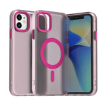 Coque de téléphone hybride Candy Magsafe PC TPU, Pour iPhone 12, Pour iPhone 11 Pro Max, Pour iPhone 11, Pour iPhone 11 Pro