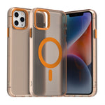 Coque de téléphone hybride Candy Magsafe PC TPU, Pour iPhone 12, Pour iPhone 11 Pro Max, Pour iPhone 11, Pour iPhone 11 Pro