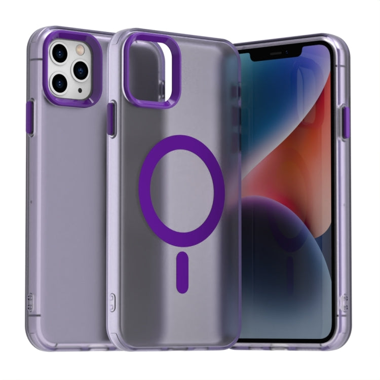 Coque de téléphone hybride Candy Magsafe PC TPU, Pour iPhone 12, Pour iPhone 11 Pro Max, Pour iPhone 11, Pour iPhone 11 Pro